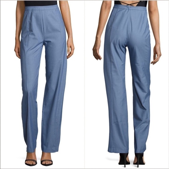 C/MEO Collective High Waist Chambray Pant NWT $185 - Picture 1 of 3